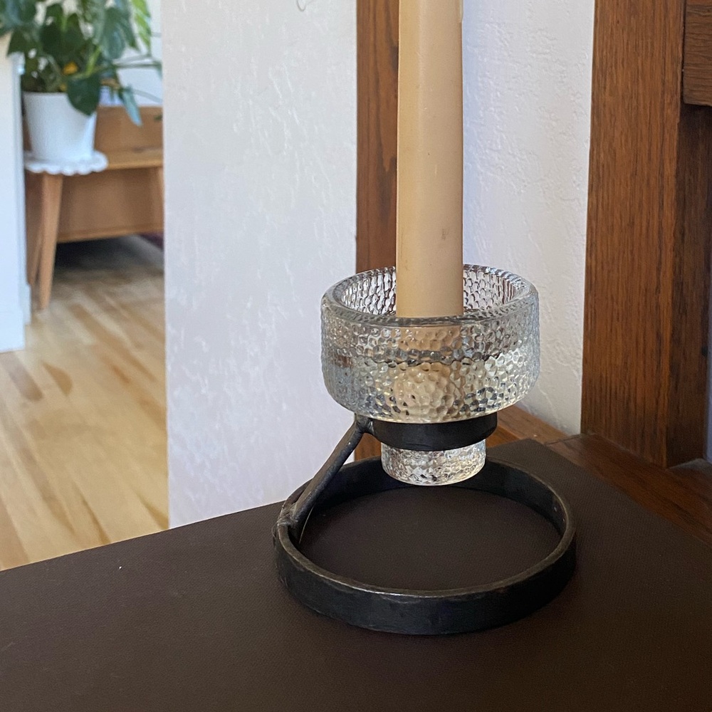 Bo Svensk Candlestick 1960s made in Sweden
